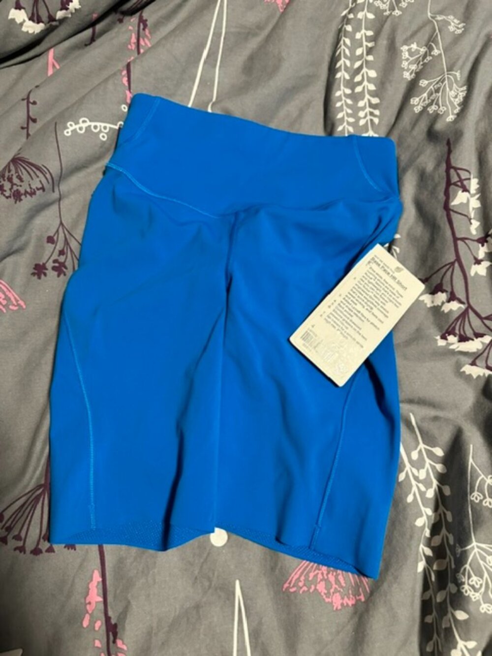 NWT Lululemon Poolside Blue base pace shorts